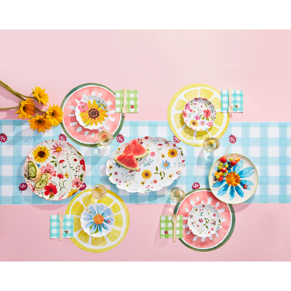 Check Ladybug Paper Runner