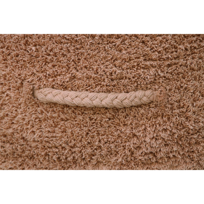 Chill Chestnut Pouf - Rugs by Roo