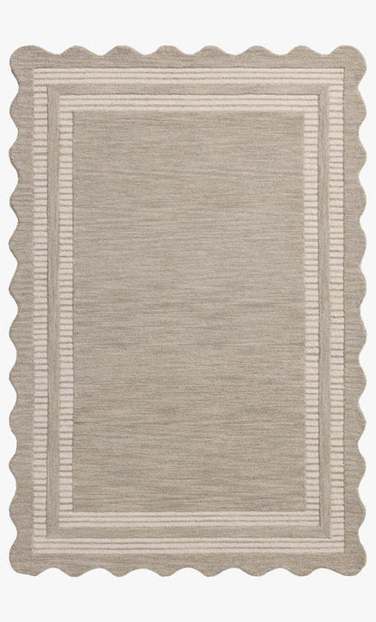 Chris Loves Julia Scottie Fog Ivory Area Rug - Rugs by Roo