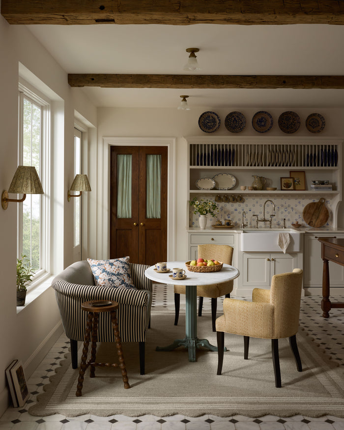 Chris Loves Julia Scottie Fog Ivory Area Rug - Rugs by Roo