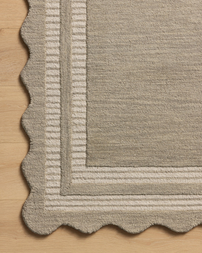Chris Loves Julia Scottie Fog Ivory Area Rug - Rugs by Roo
