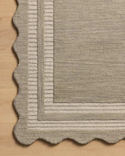 Chris Loves Julia Scottie Fog Ivory Area Rug - Rugs by Roo