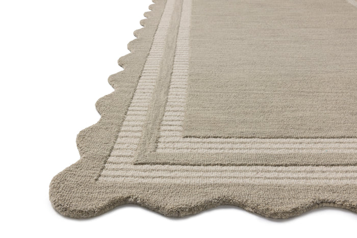 Chris Loves Julia Scottie Fog Ivory Area Rug - Rugs by Roo