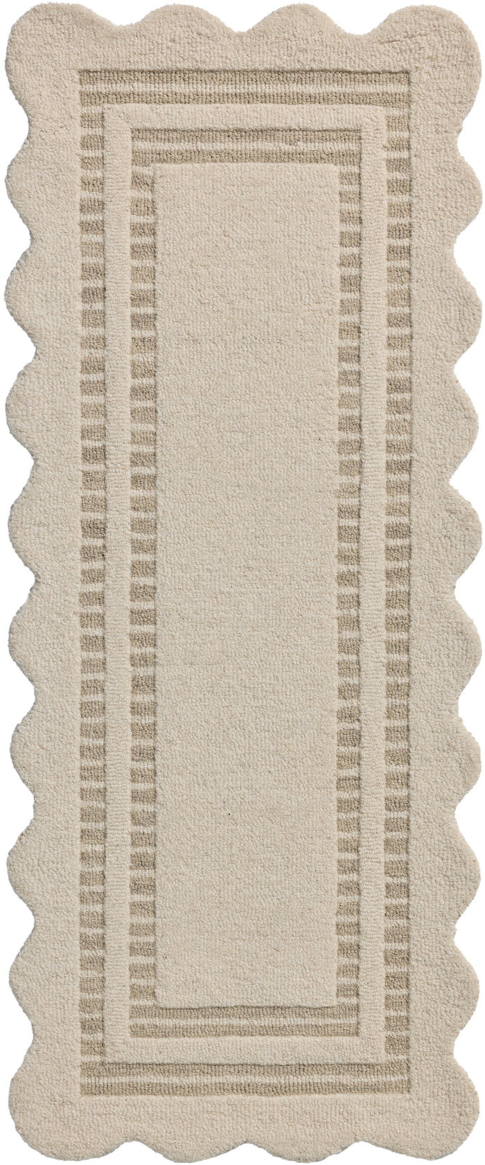 Chris Loves Julia Scottie Ivory Grey Area Rug - Rugs by Roo