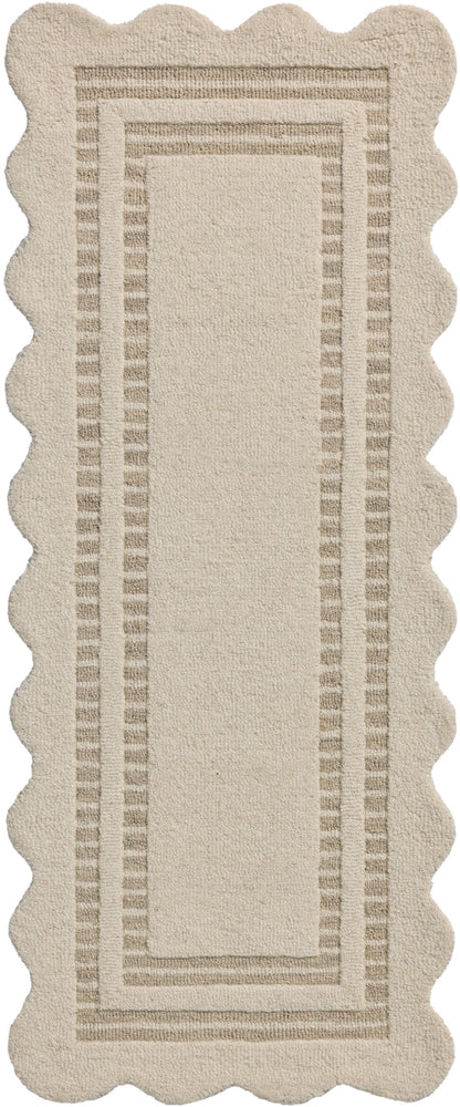 Chris Loves Julia Scottie Ivory Grey Area Rug - Rugs by Roo
