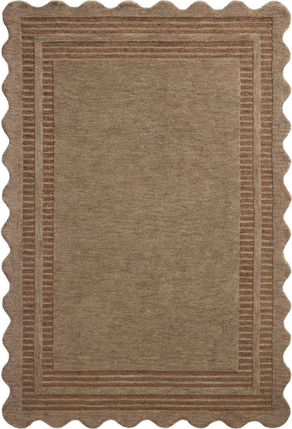 Chris Loves Julia Scottie Mocha Clay Area Rug - Rugs by Roo
