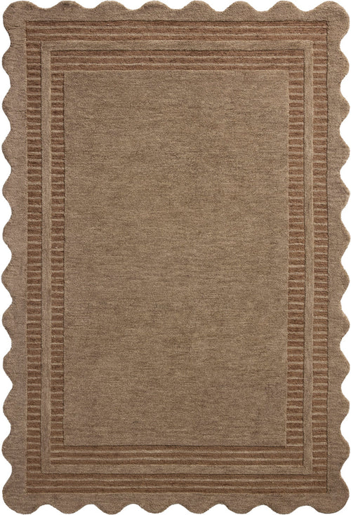 Chris Loves Julia Scottie Mocha Clay Area Rug - Rugs by Roo