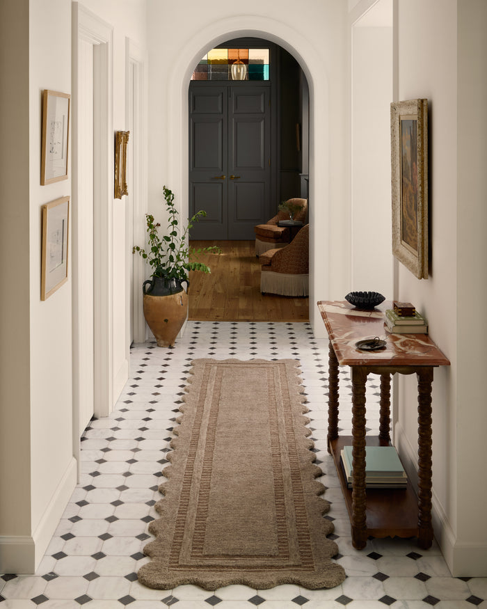 Chris Loves Julia Scottie Mocha Clay Area Rug - Rugs by Roo
