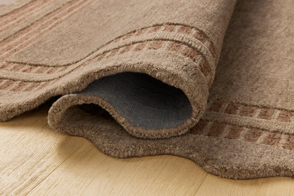 Chris Loves Julia Scottie Mocha Clay Area Rug - Rugs by Roo