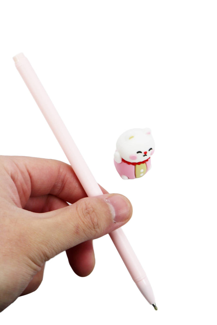 Circus Kitty - Cat Figurine Ballpoint Pen 1 pcs