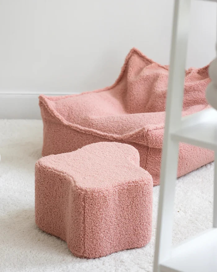 Cloud Guava Pouffe - Rugs by Roo