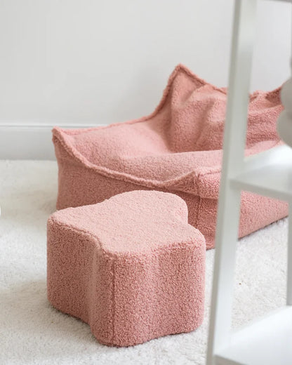 Cloud Guava Pouffe - Rugs by Roo