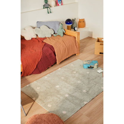 Clouds Blue Sage Floor Cushion - Rugs by Roo