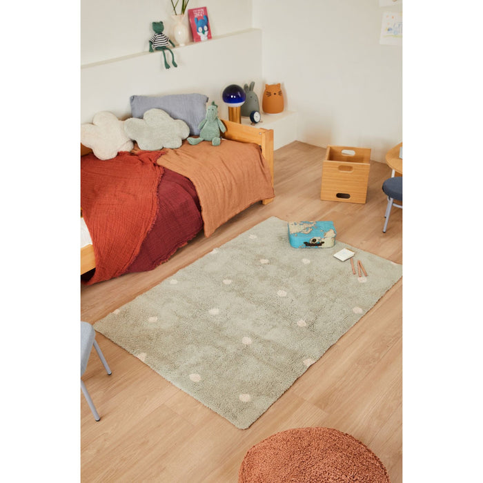 Clouds Blue Sage Floor Cushion - Rugs by Roo
