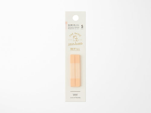 Coco Fusen Basic Refill Sticky Notes Beige-Pink S
