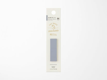 Coco Fusen Basic Refill Sticky Notes Grey Blue M