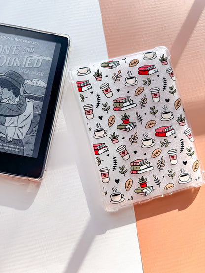Coffee, Plants + Books Kindle Case and/or Bookmark [Combined Listing]