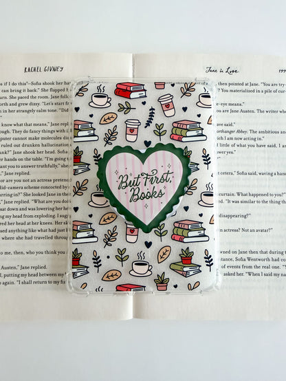 Coffee, Plants + Books Kindle Case and/or Bookmark [Combined Listing]