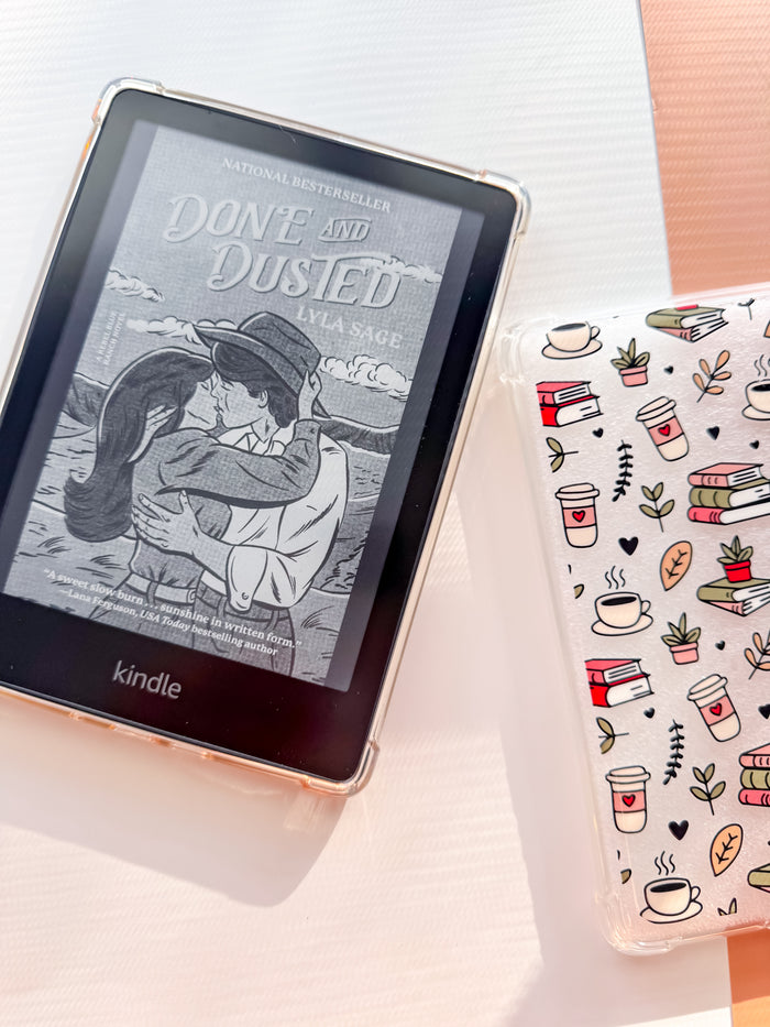 Coffee, Plants + Books Kindle Case and/or Bookmark [Combined Listing]