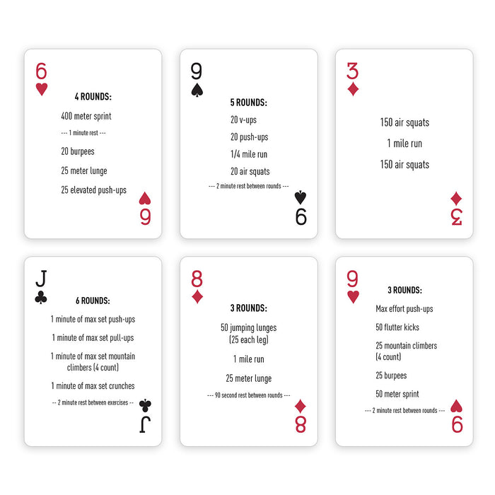 Combat Fitness Deck
