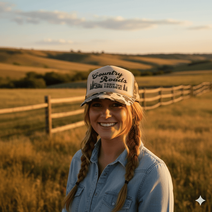 Country Roads Trucker Hat