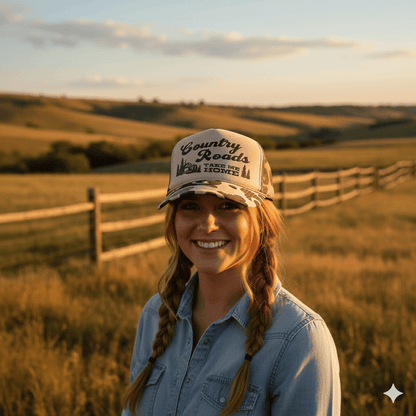 Country Roads Trucker Hat