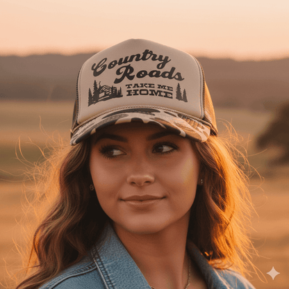 Country Roads Trucker Hat