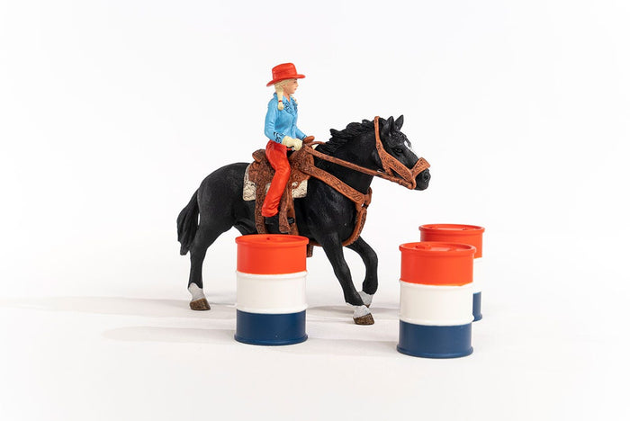 Cowgirl Barrel Racing Fun