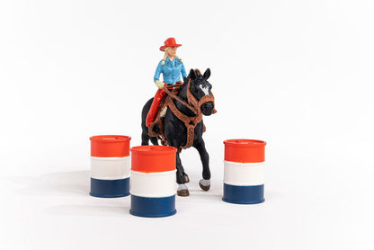 Cowgirl Barrel Racing Fun