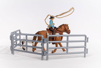Cowgirl Team Roping Fun