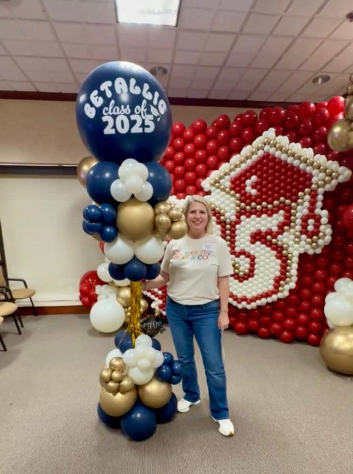 Jenn & Co. Balloons Crazy Balloon Tower (indoor or outdoor)