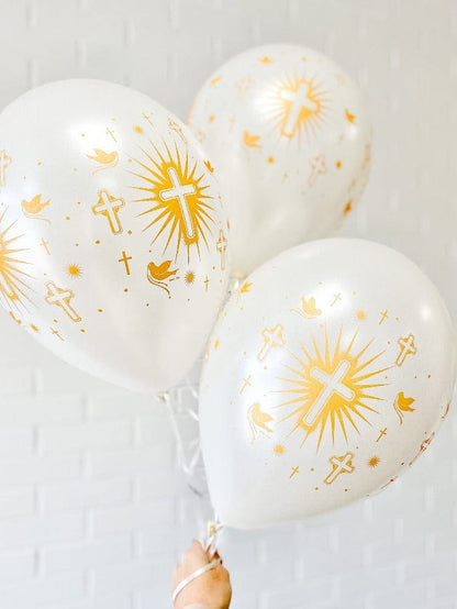 Burton + Burton Easter Cross Latex Balloons