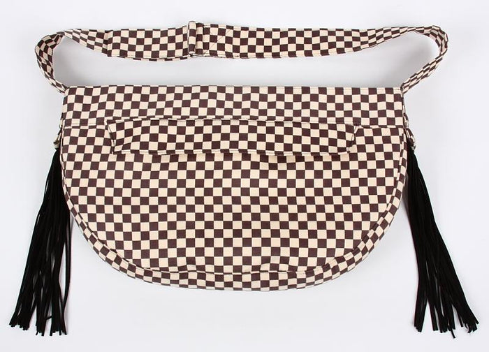 Cuddle Carrier Windsor Check with Fringe