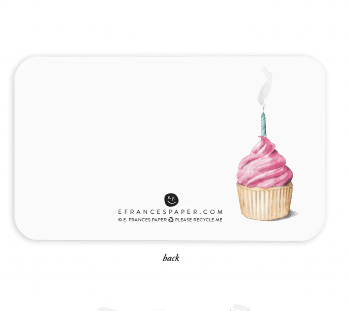 E. Frances Paper Cupcake Little Notes