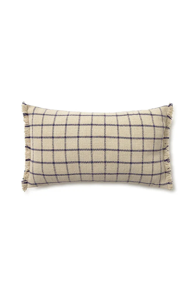 CUSHION GEO BLOCK NATRUAL - Rugs by Roo