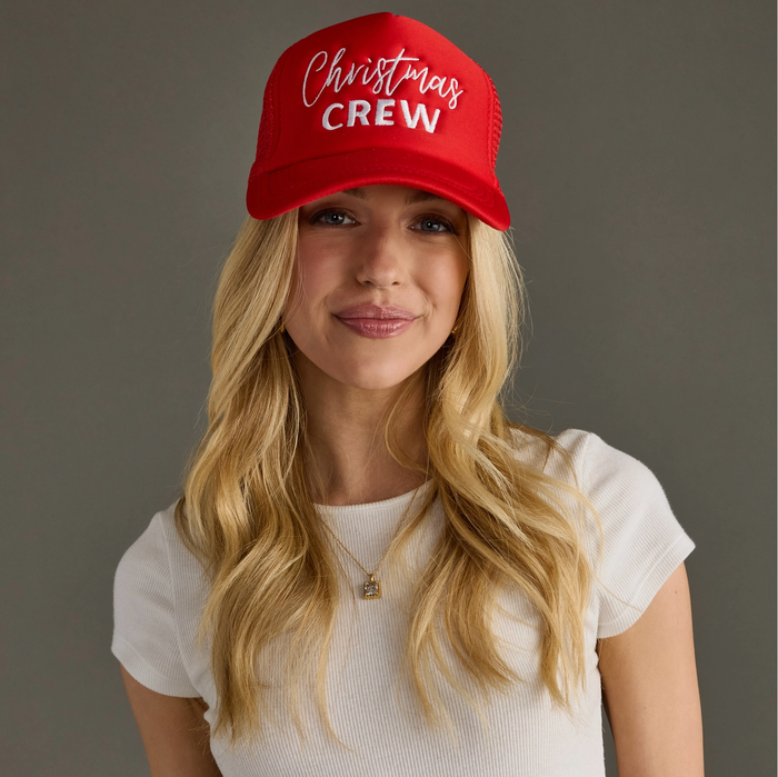 D Christmas Crew Trucker Hat