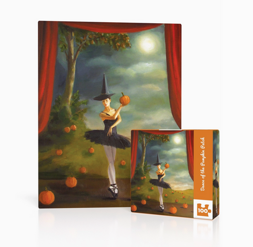 D Dance of the Pumpkin Patch Mini - 100 Piece Mini Puzzle