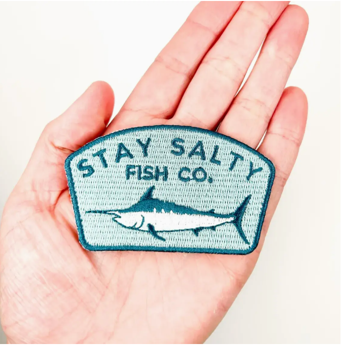 Stay Salty Fish Co.  1.75" x 3"