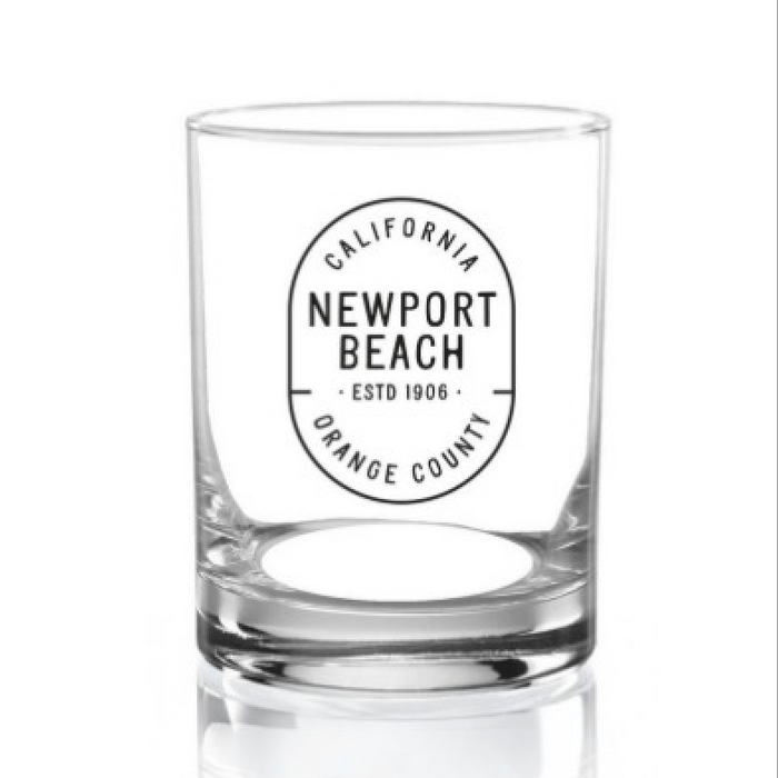 D Newport Beach 13.5 oz. Clear Old Fashioned Glass