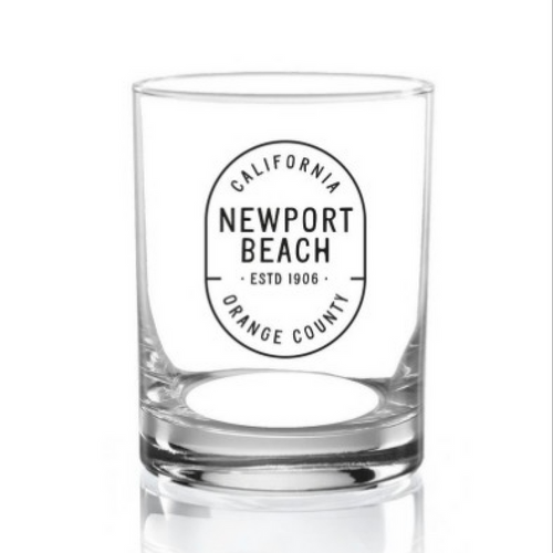 D Newport Beach 13.5 oz. Clear Old Fashioned Glass