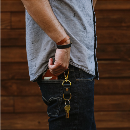 D Rodchester Leather Bracelet