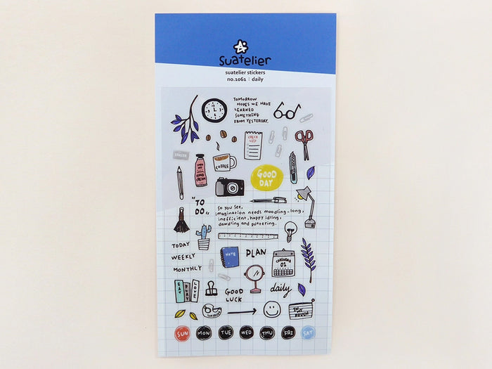 Daily Deco Sticker Sheet 1061