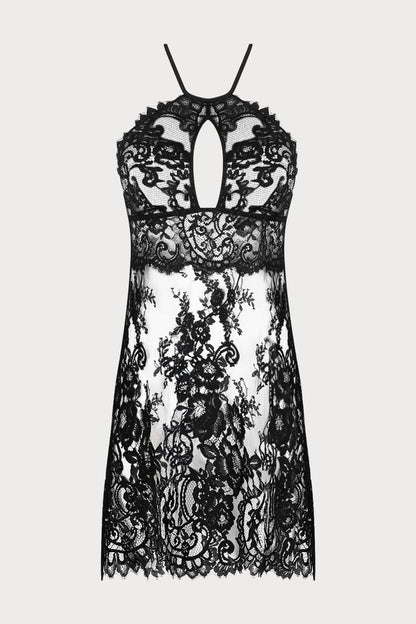 Lise Charmel Désirs de Venise Lace Babydoll – Black