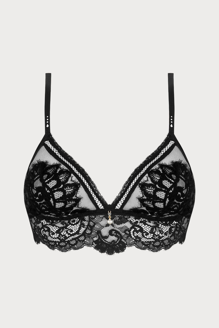 Lise Charmel Désirs de Venise Wireless Triangle Bra Black