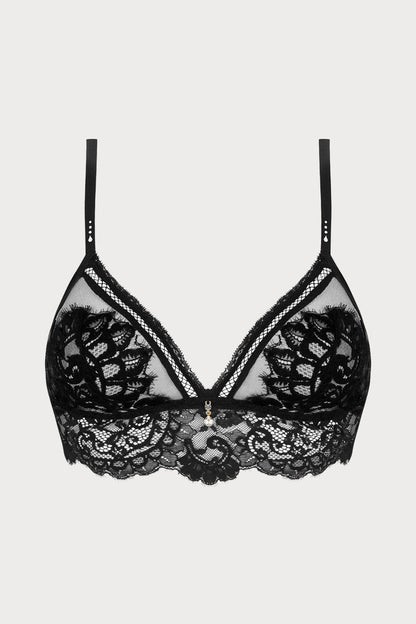 Lise Charmel Désirs de Venise Wireless Triangle Bra Black