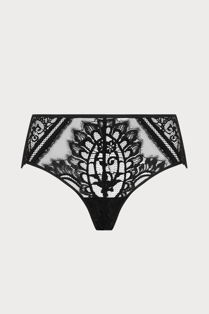 Lise Charmel Désirs de Venise Lace Shorty Black