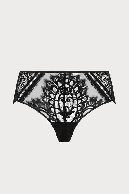Lise Charmel Désirs de Venise Lace Shorty Black