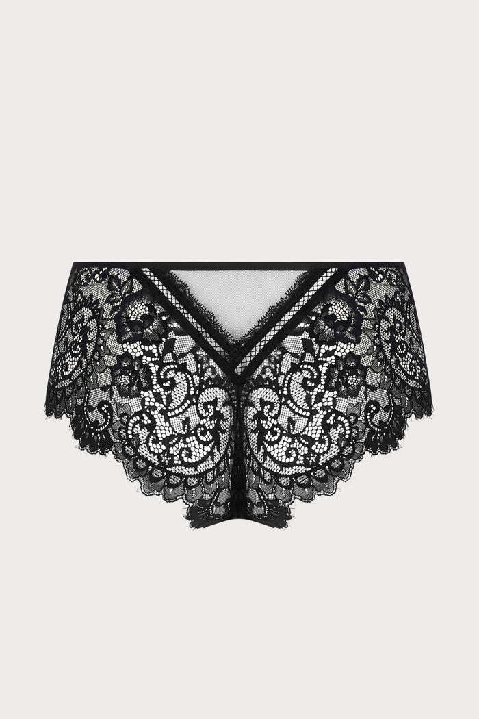 Lise Charmel Désirs de Venise Lace Shorty Black