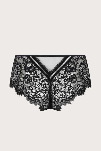 Lise Charmel Désirs de Venise Lace Shorty Black