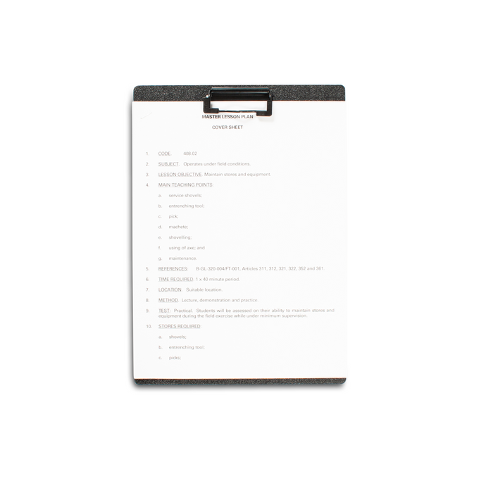 Detachable Mini Clipboard (For steno size paper)